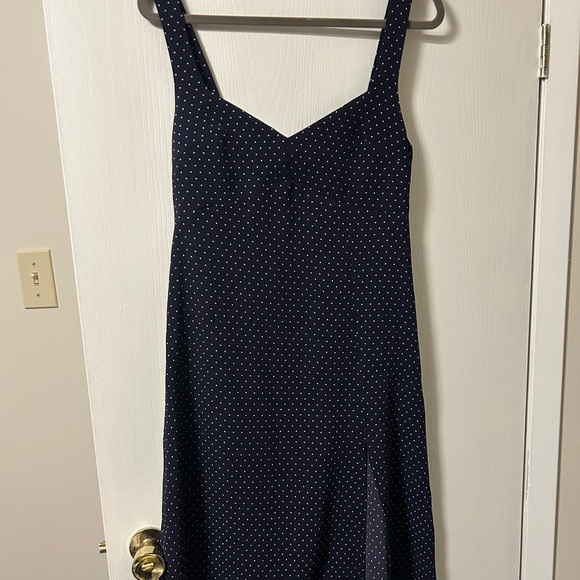 Park and fifth Navy Blue Polka Dot Dress - Picture 2 of 3